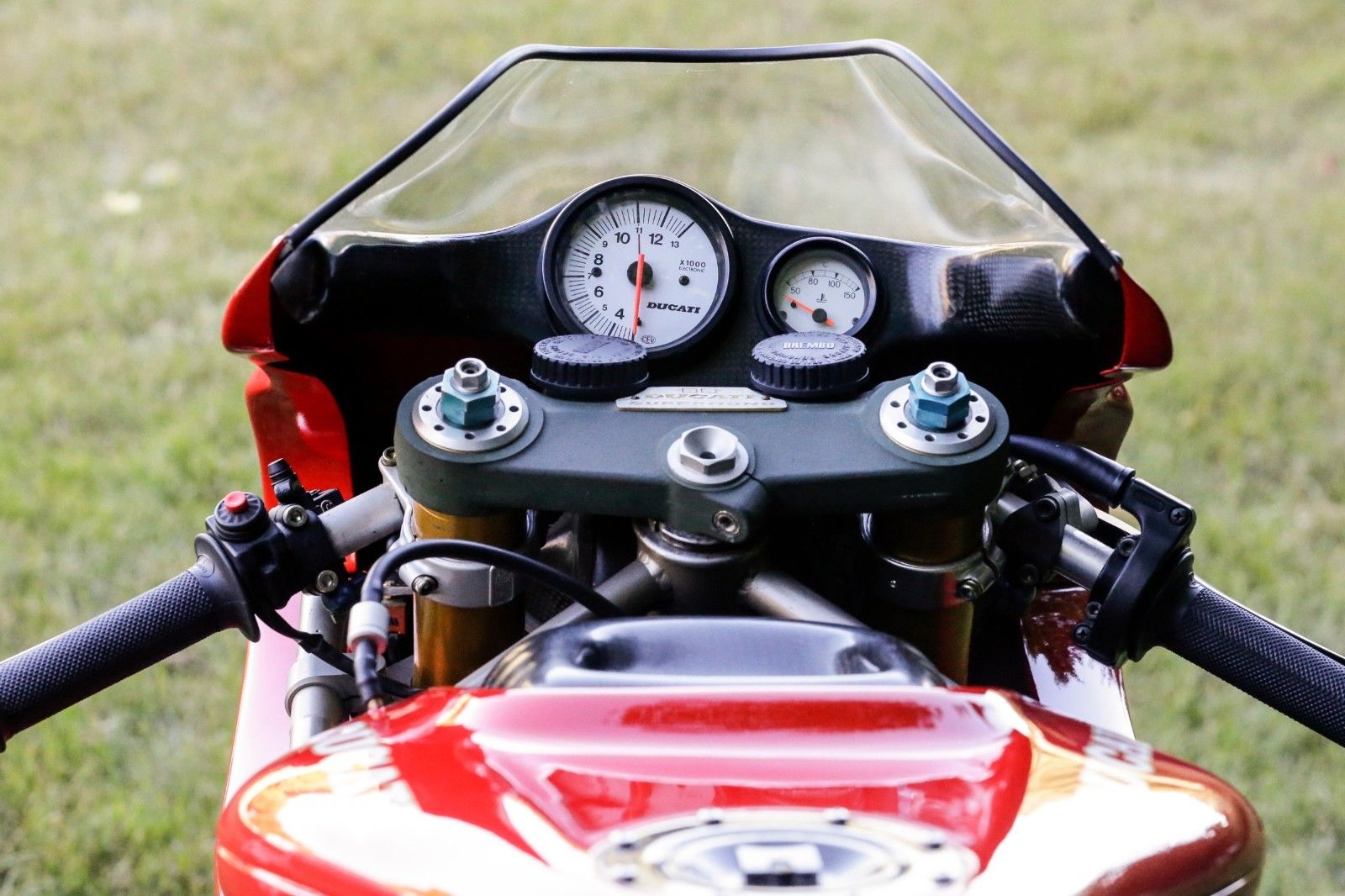 1993 Ducati Supermono Cockpit