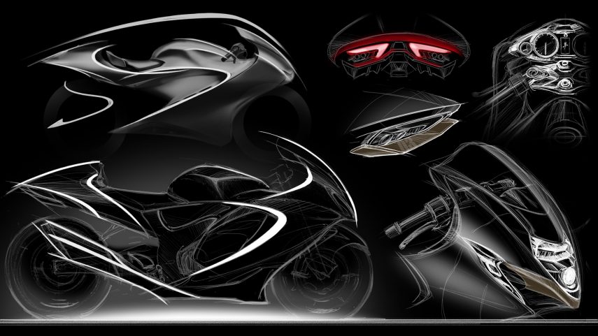 Suzuki Hayabusa 1300 2021 Tech 30