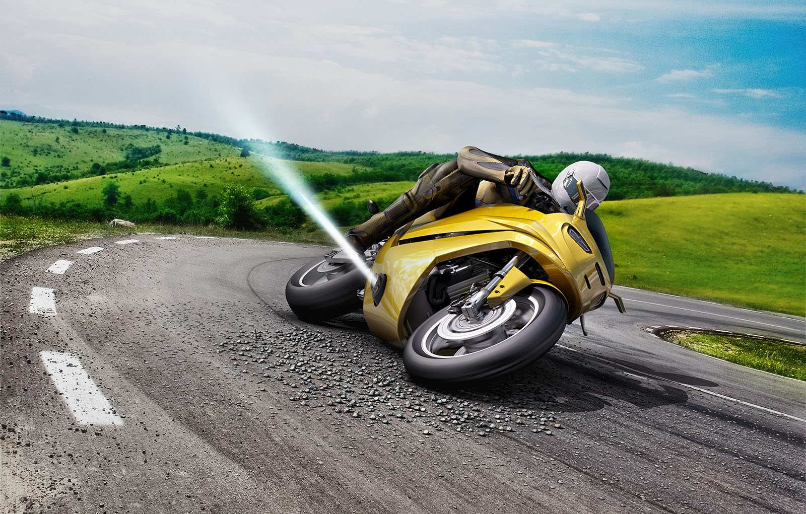 Este nuevo control de estabilidad para motos es casi de ciencia ficción