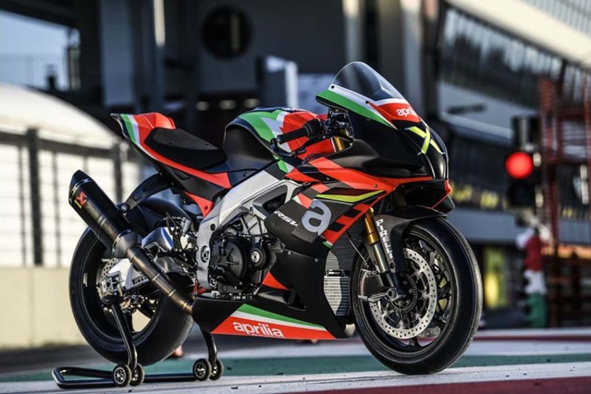 Aprilia presenta su RSV4 X Limited Edition, una bestia de circuito