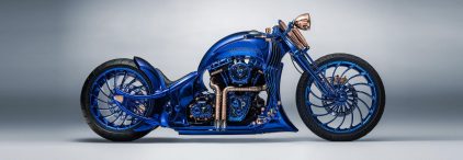 Harley Davidson Bucherer Blue Edition 1
