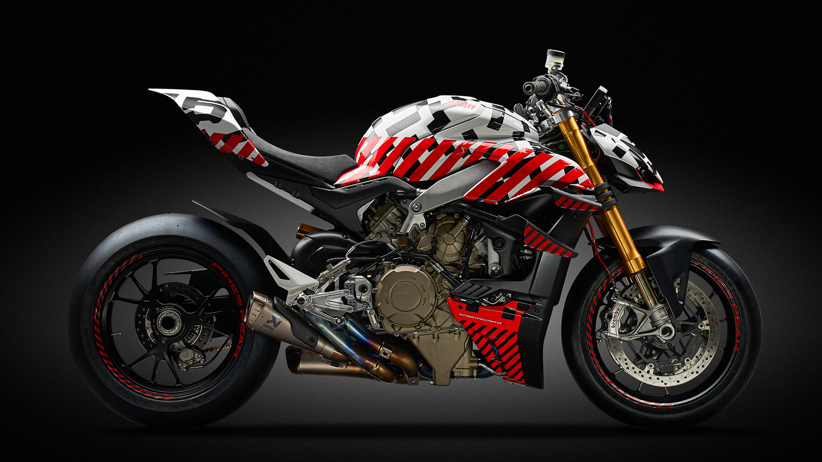 Desvelada la nueva Ducati Streetfighter V4 para Pikes Peak