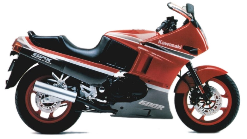 Moto del día: Kawasaki GPX 600 R