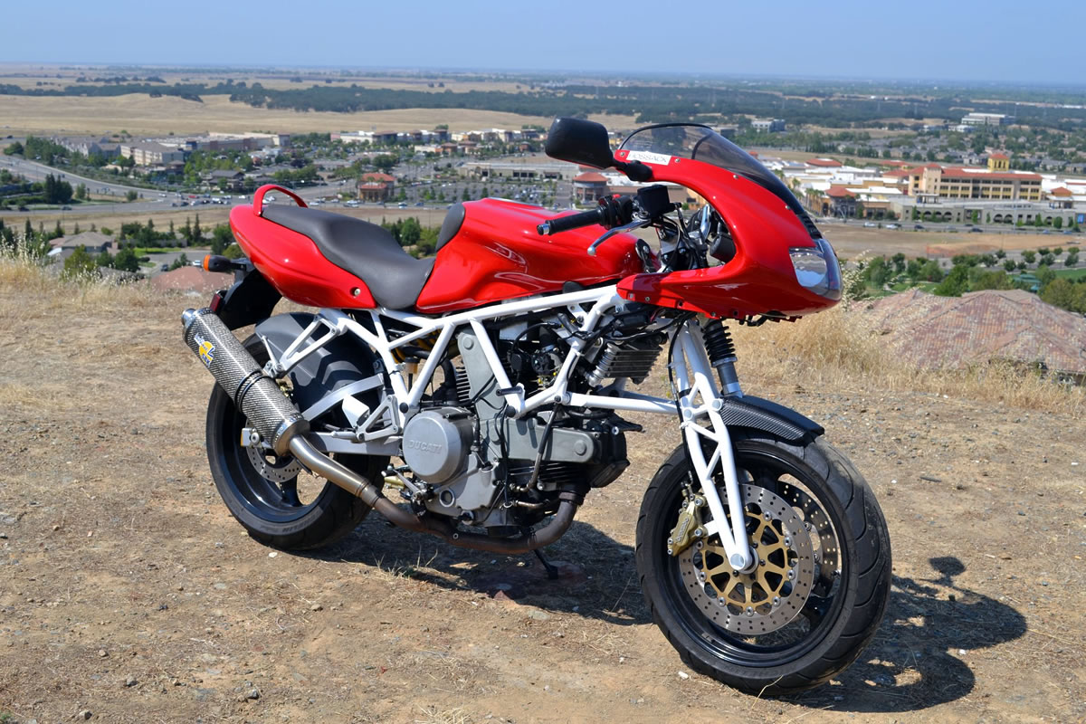 Moto del día: Ducati 800SS Hossack