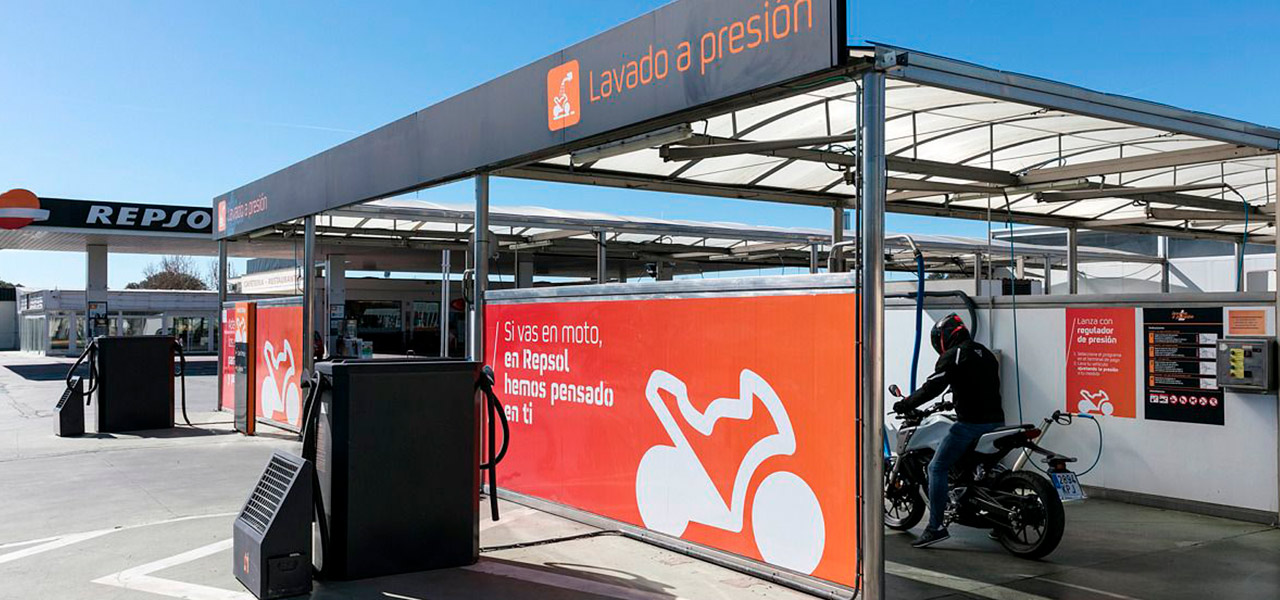 Repsol MotoStop: gasolineras pensadas por y para la moto