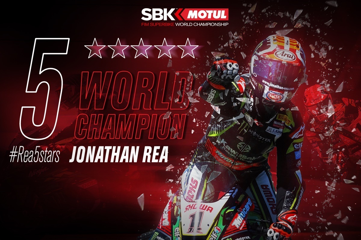 Jonathan Rea, Campeón del Mundo de Superbikes 2019
