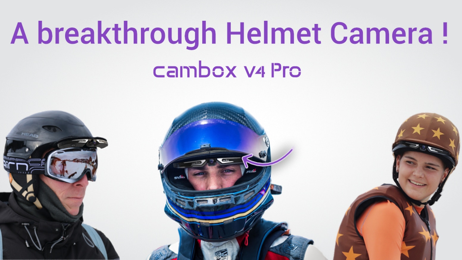 Cambox V4 Pro: la cámara pensada para usar con la cabeza