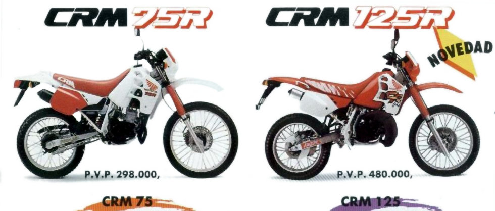 Honda CRM125 R 6