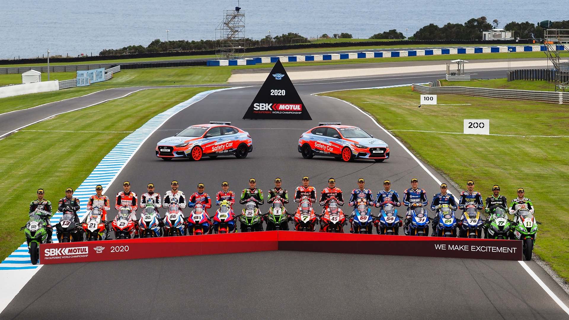 Horarios para la ronda de Superbikes en Australia 2020