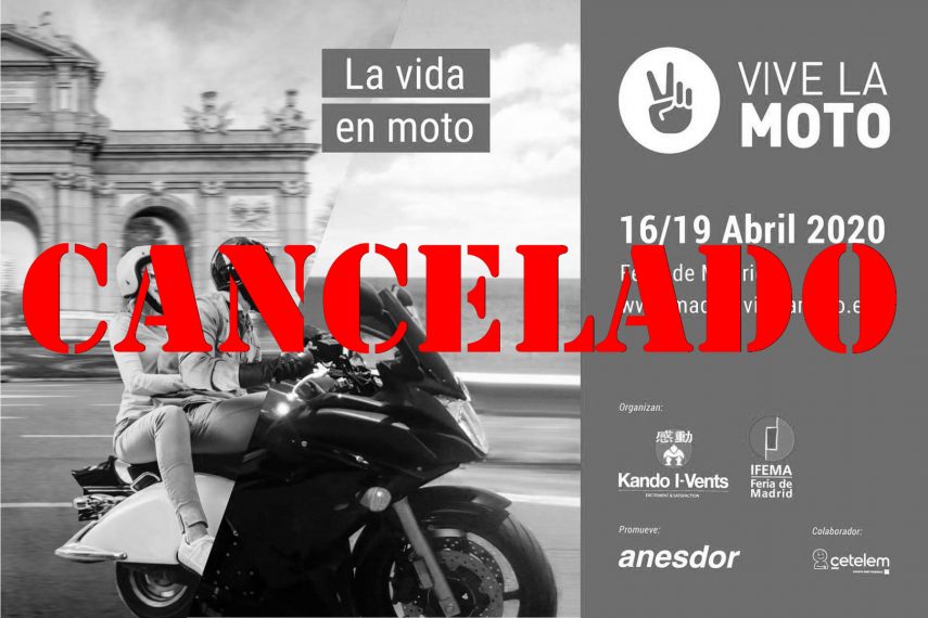 El Salón Vive la Moto 2020 se ha cancelado también