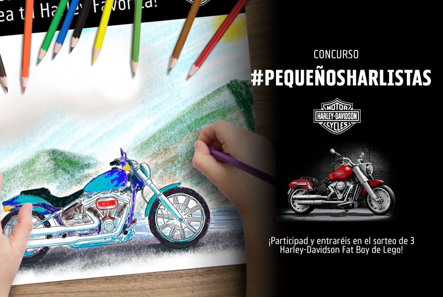 #PequeñosHarlistas, el concurso de dibujo organizado por Harley-Davidson