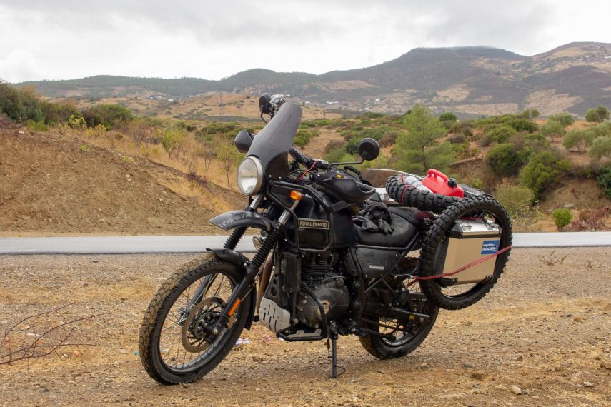 Royal Enfield Himalayan Marruecos