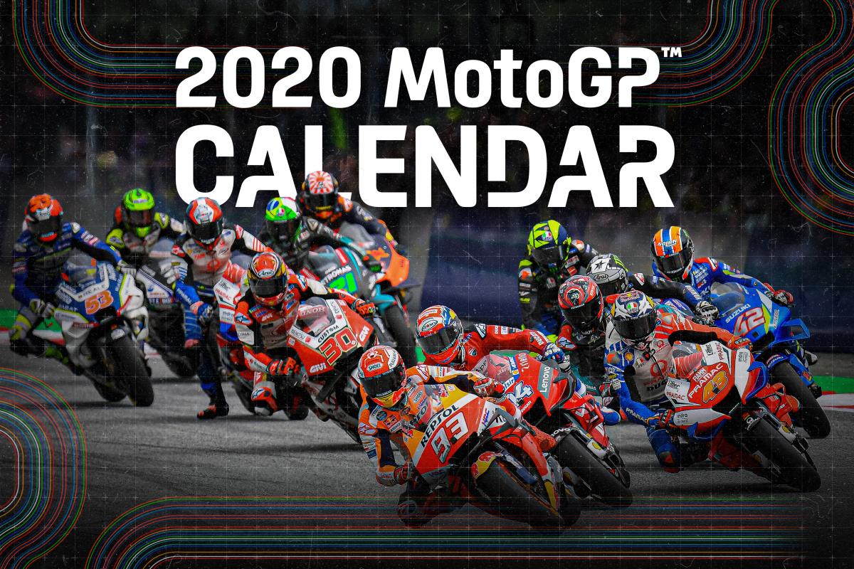 Desvelado el calendario de MotoGP 2020, con un total de 13 pruebas