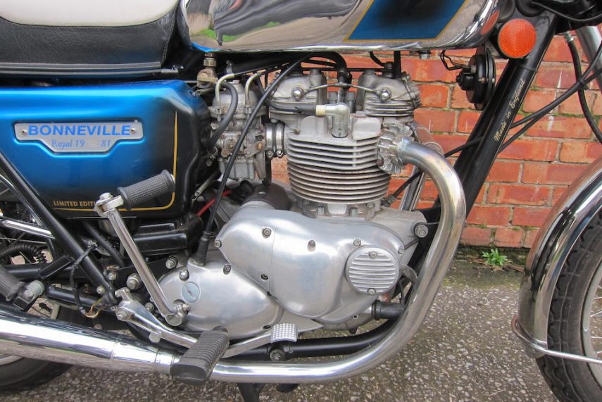 Triumph Bonneville T140 LE Royal Wedding
