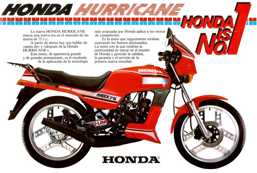 Honda MBX 75 Hurricane 2