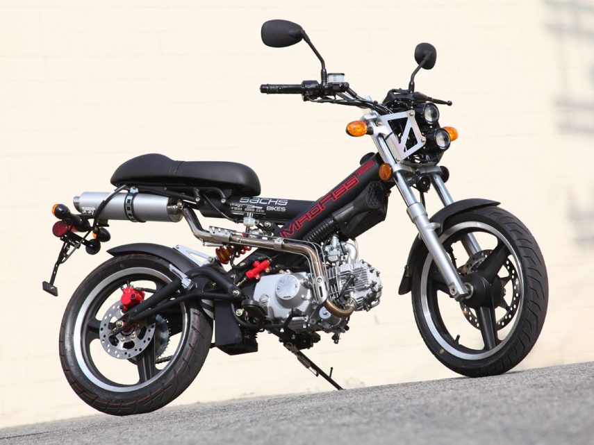 Moto del día Sachs MadAss 125 espíritu RACER moto