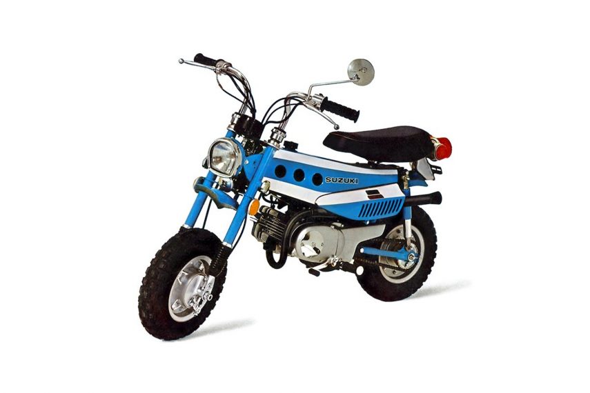 Moto del día Suzuki MT 50 Trailhopper espíritu RACER moto