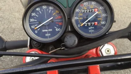 Moto Guzzi V65 TT Gauges