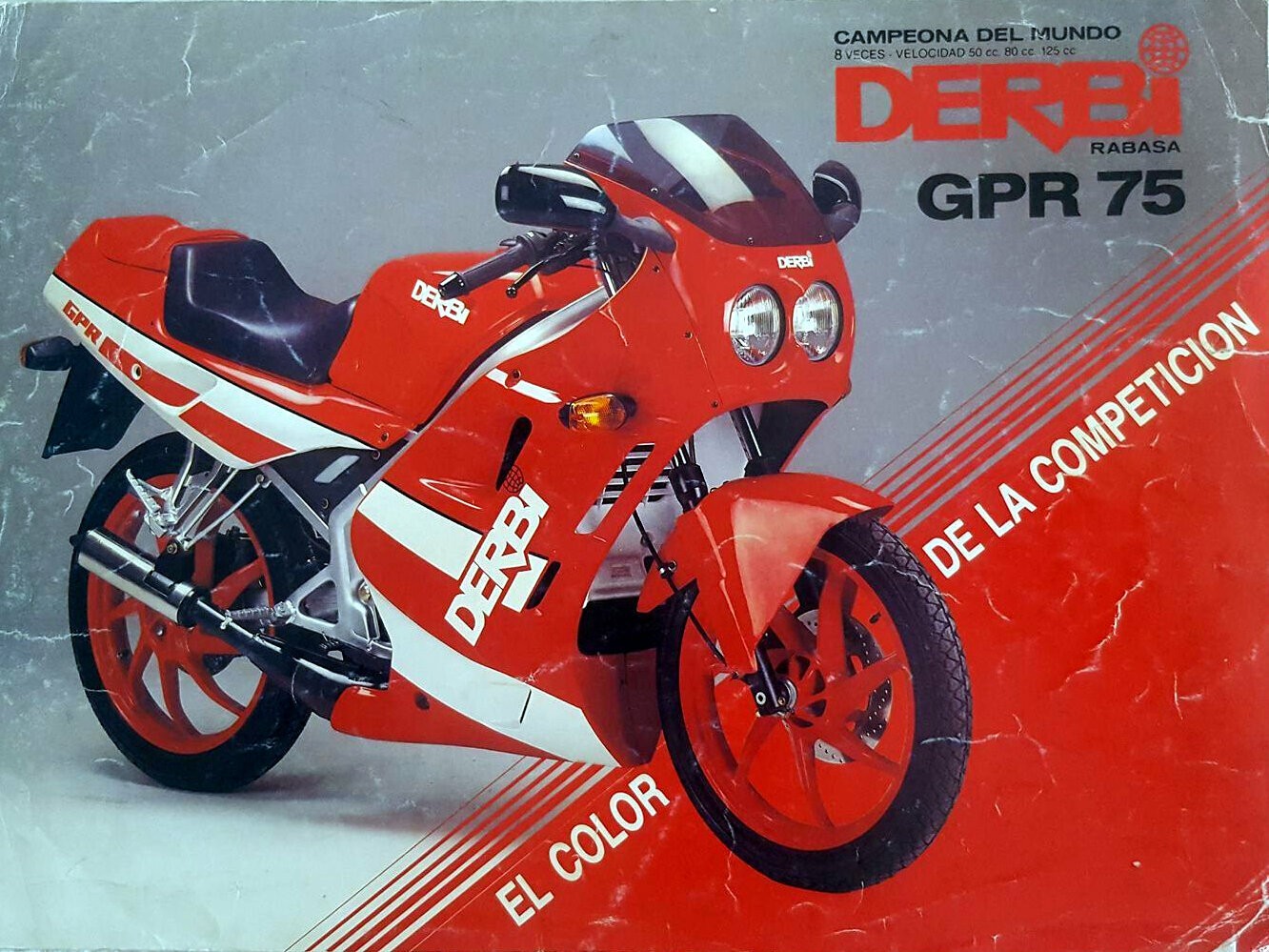 Moto del día: Derbi GPR 75