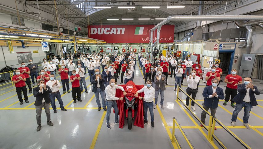 DUCATI MultistradaV4 development team
