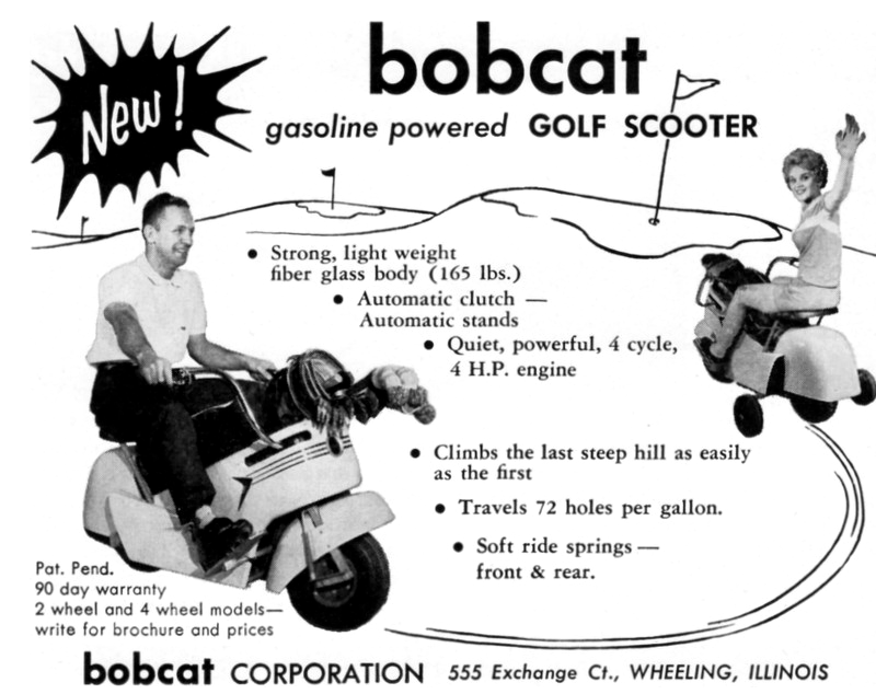 Bobcat Golf Scooter 1