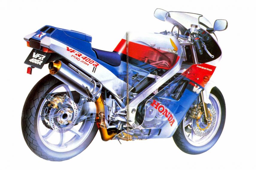 Honda vfr 400 характеристики