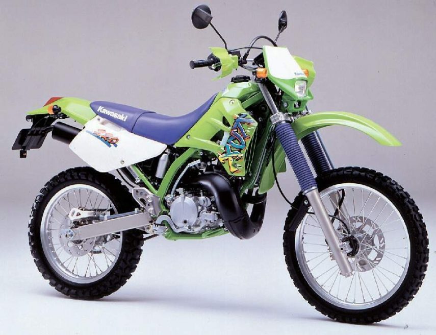 Moto del día: Kawasaki KDX 220 R | espíritu RACER moto