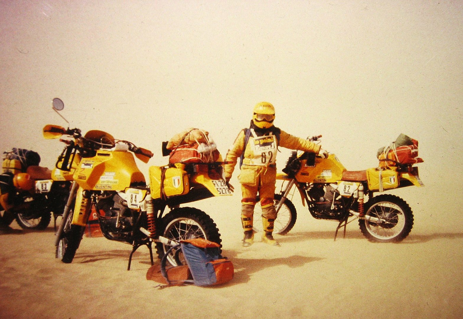 Moto Morini 500 Camel en Dakar
