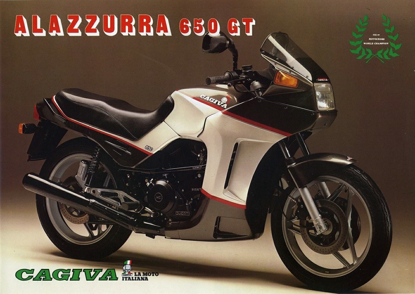 Moto del día: Cagiva Alazzurra 650