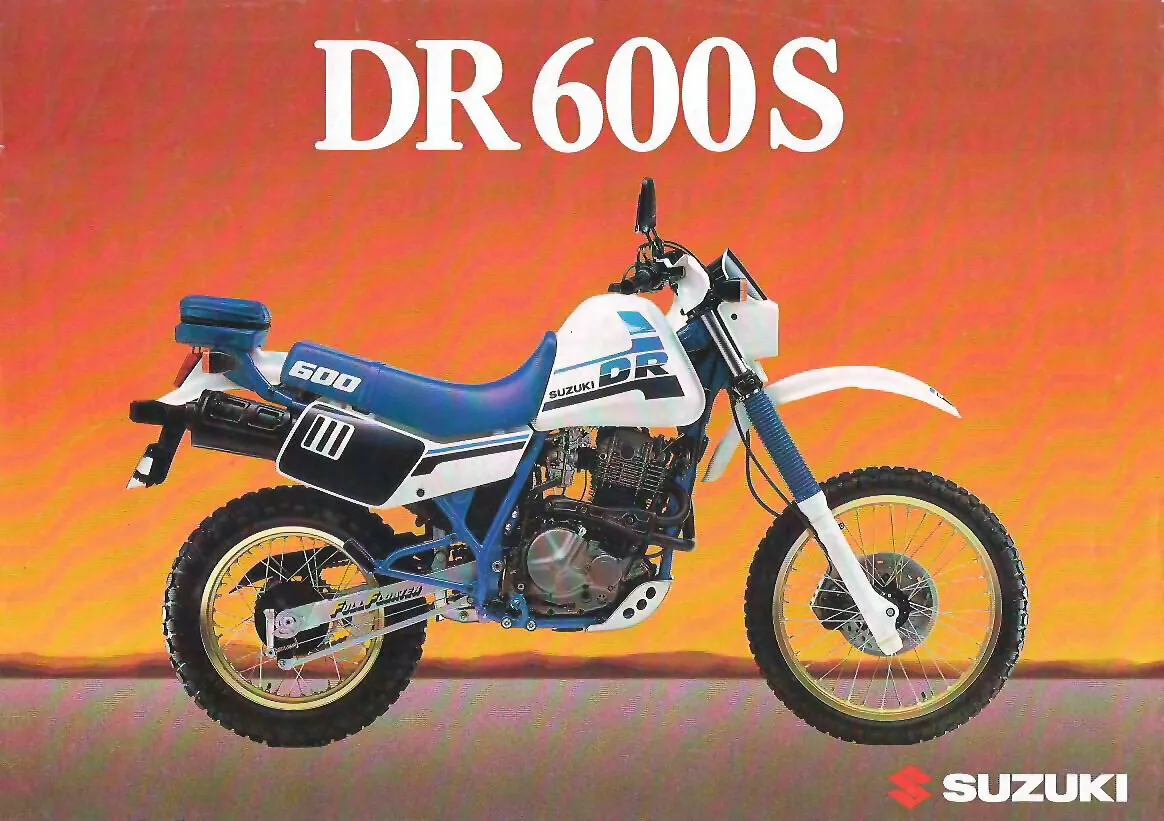 Moto del día: Suzuki DR 600 S