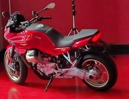 Moto Guzzi V100 Sport Tourer Spied