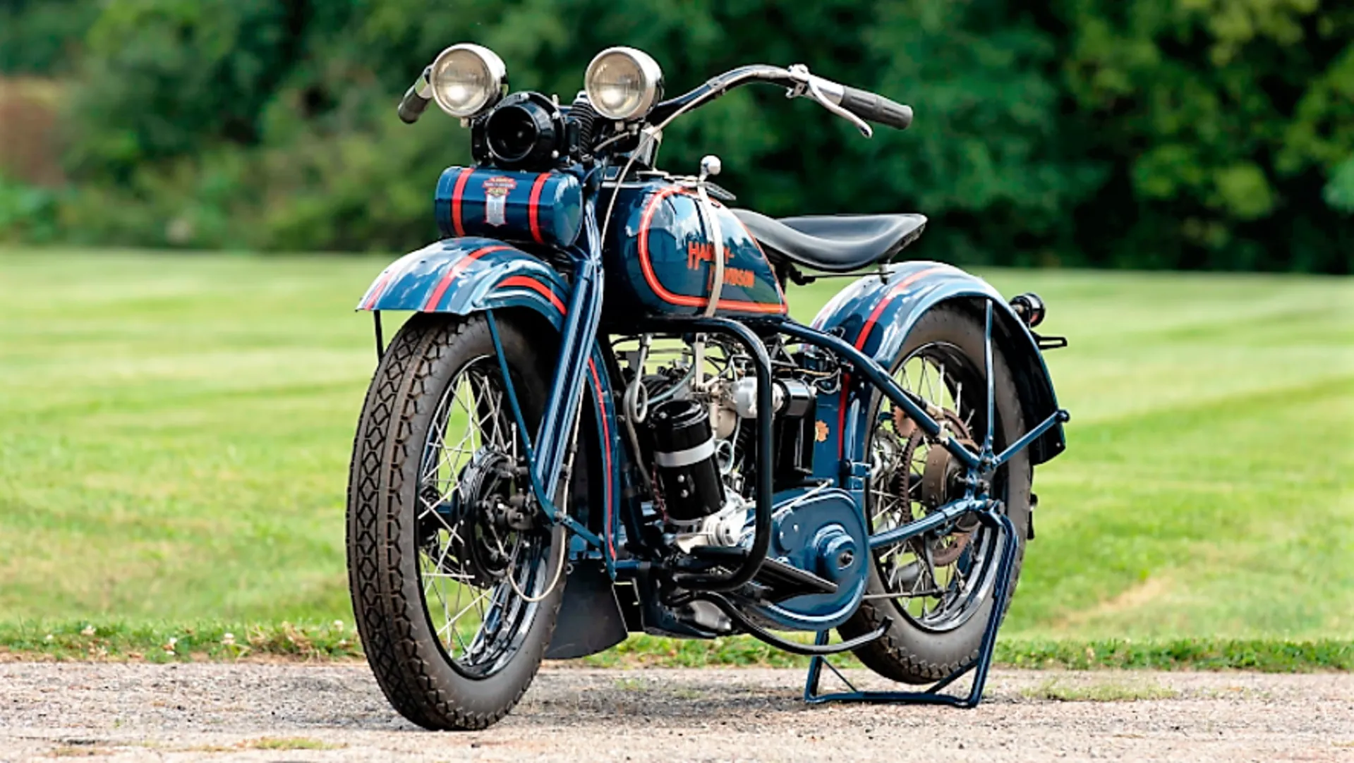 Moto del día: Harley-Davidson Model D 45