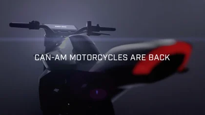 Can Am electric motorcycle teaser 03