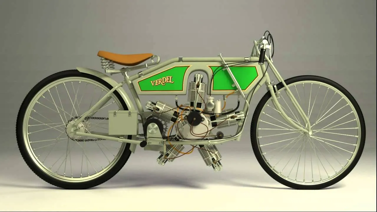 Moto del día: Verdel Radial 1912