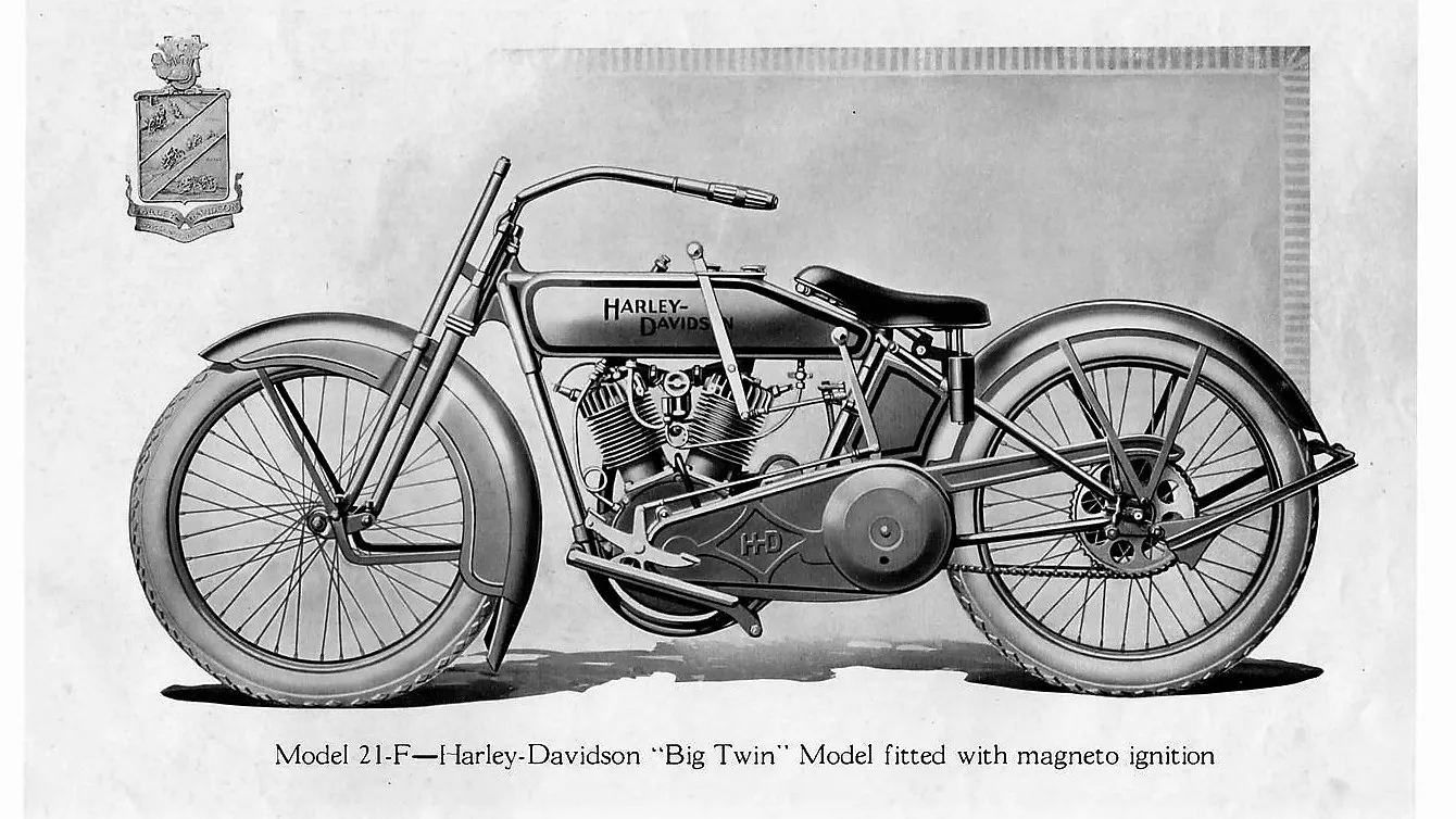 Moto del día: Harley-Davidson 21F