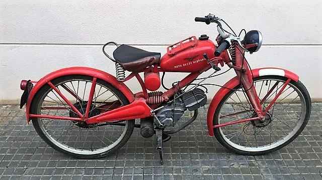 Moto del día: Moto Guzzi Hispania 65