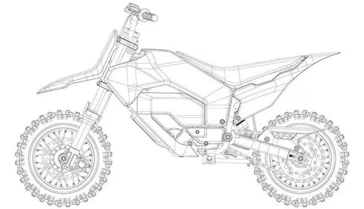 CFMoto Motocross Electrica Patente 2
