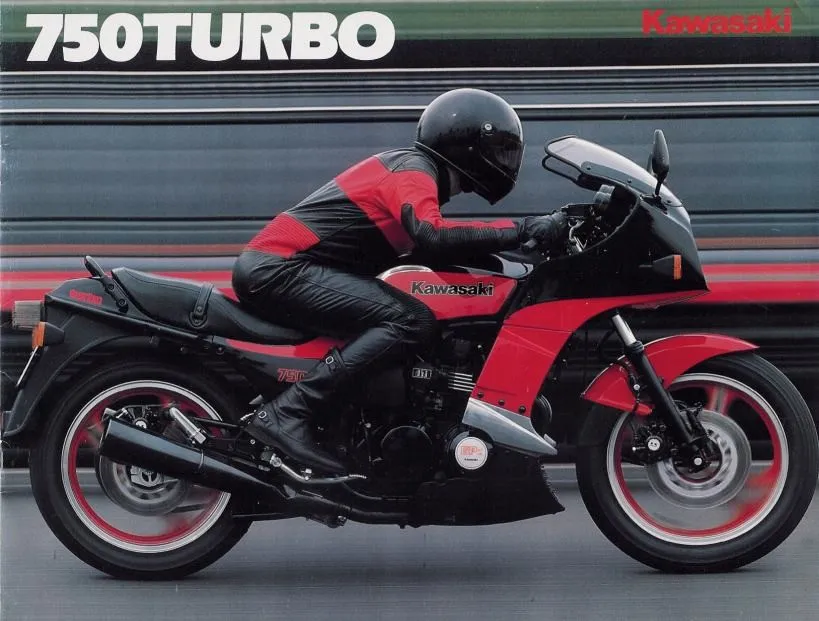 Kawasaki GPZ750 Turbo 1984 comercial