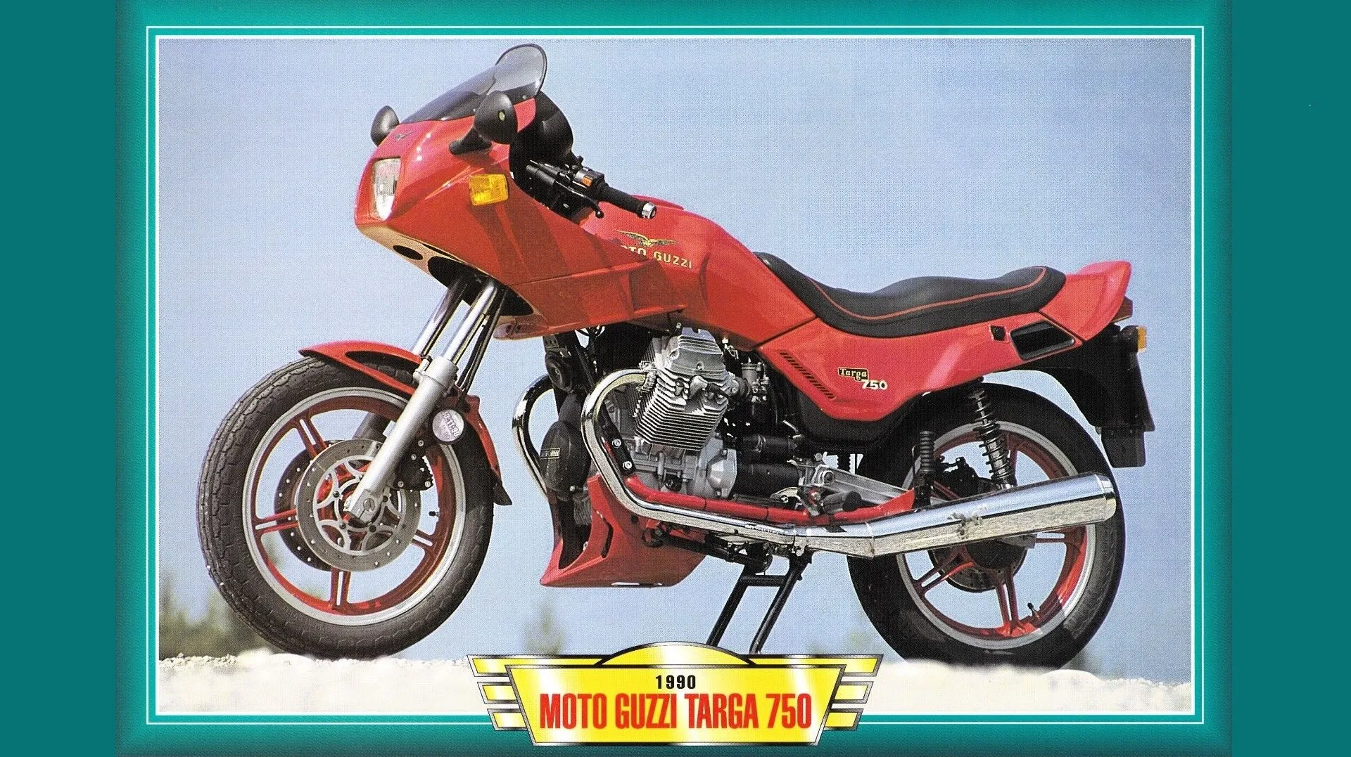 Moto del día: Moto Guzzi Targa 750