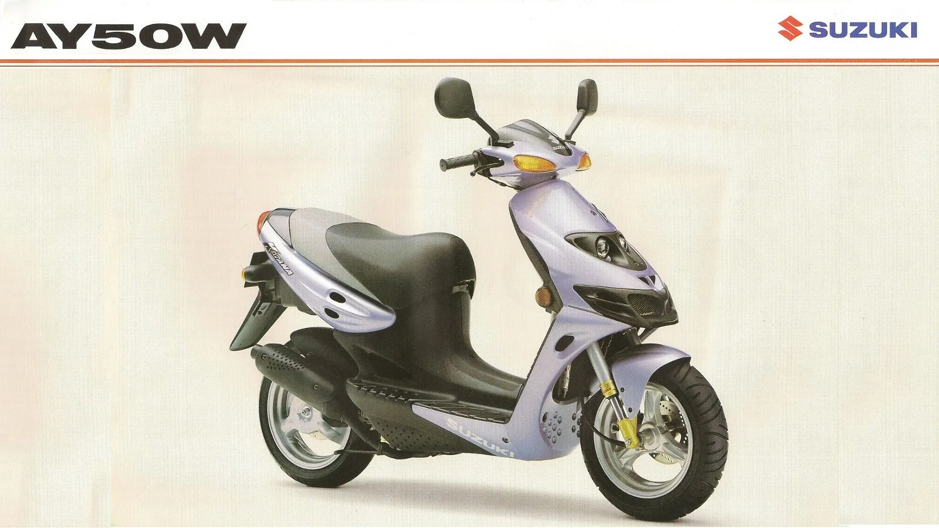 Moto del día: Suzuki AY50 Katana