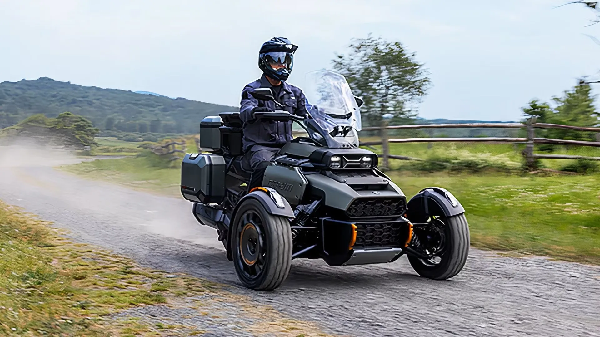 Can-Am Canyon, el triciclo más aventurero, ya es realidad