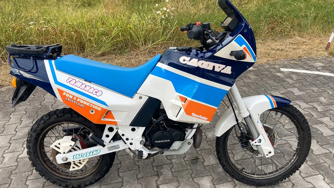 Moto del día: Cagiva Tamanaco 125