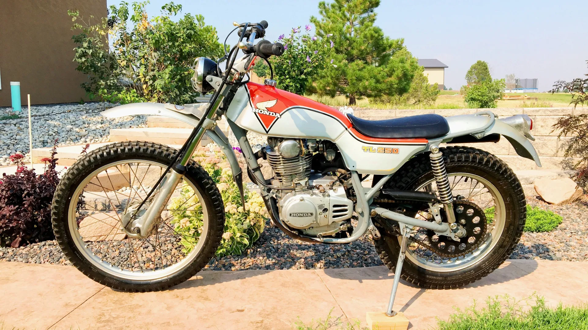 Moto del día: Honda TL250