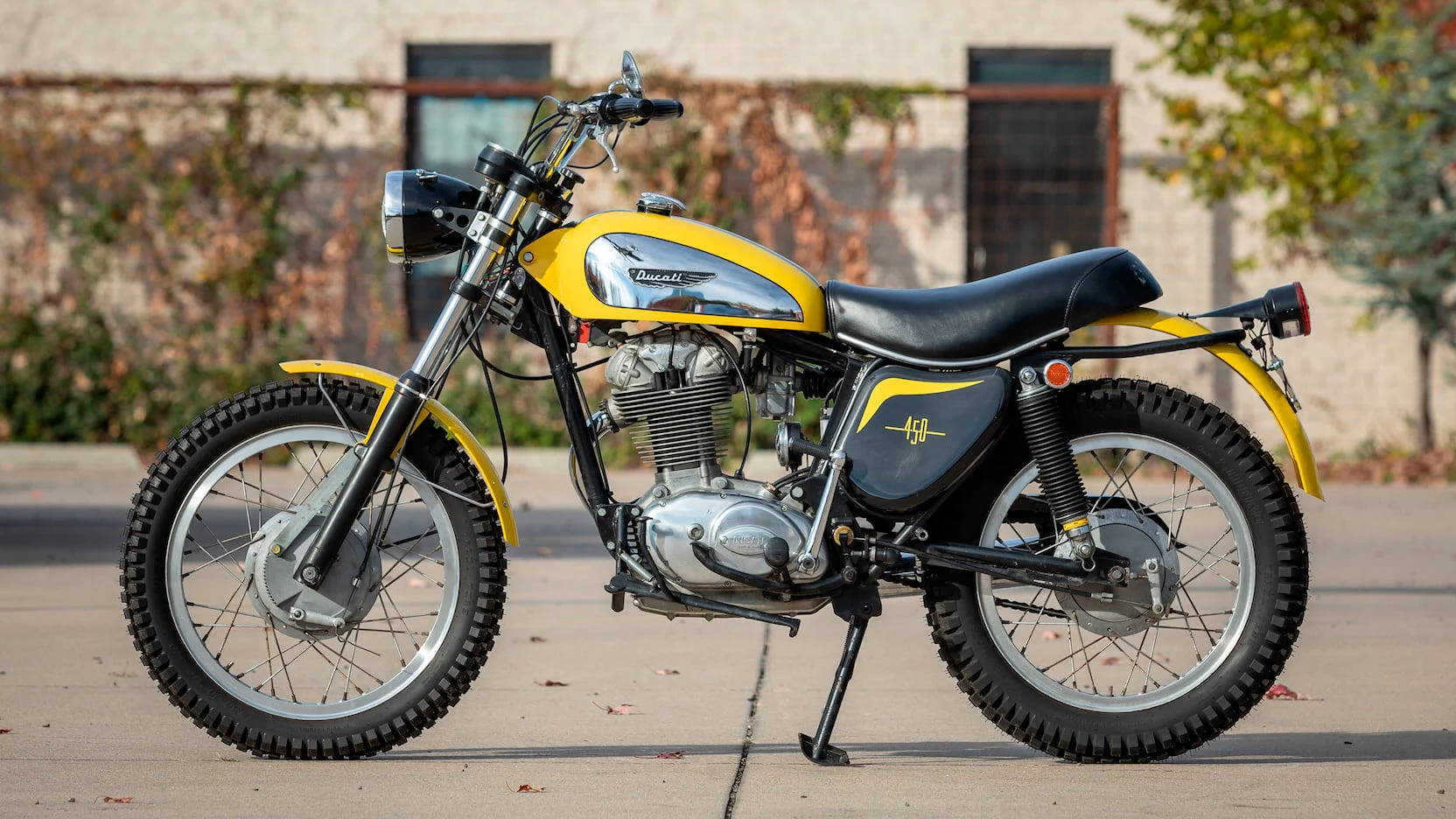 Moto del día: Ducati Scrambler 450 (1969)