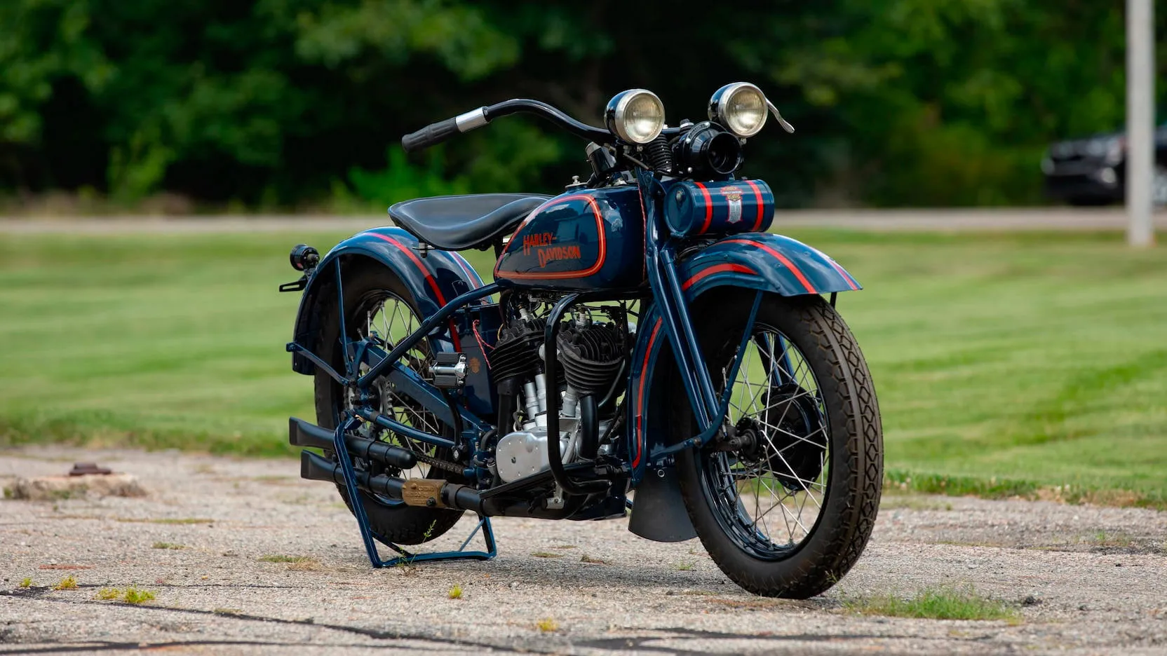 Moto del día: Harley-Davison Model D Flathead