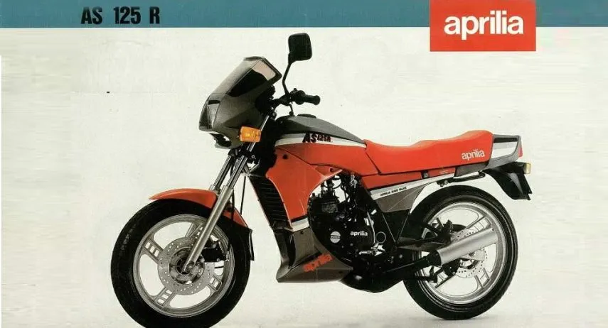 Moto del día Aprilia AS125R 1985