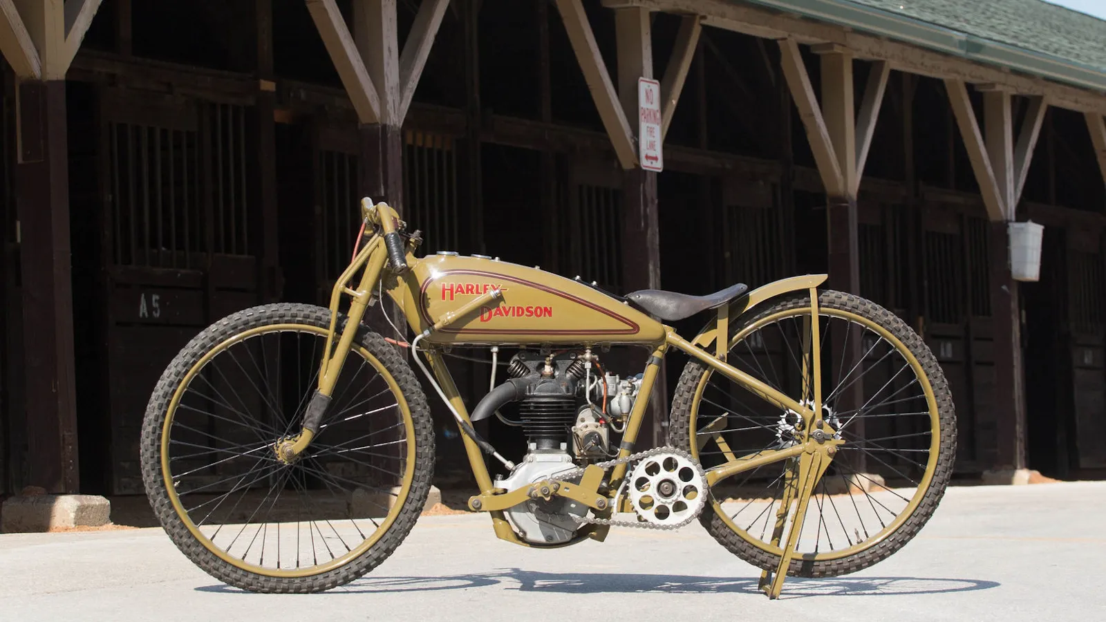 Moto del día: Harley-Davidson SA “Peashooter”