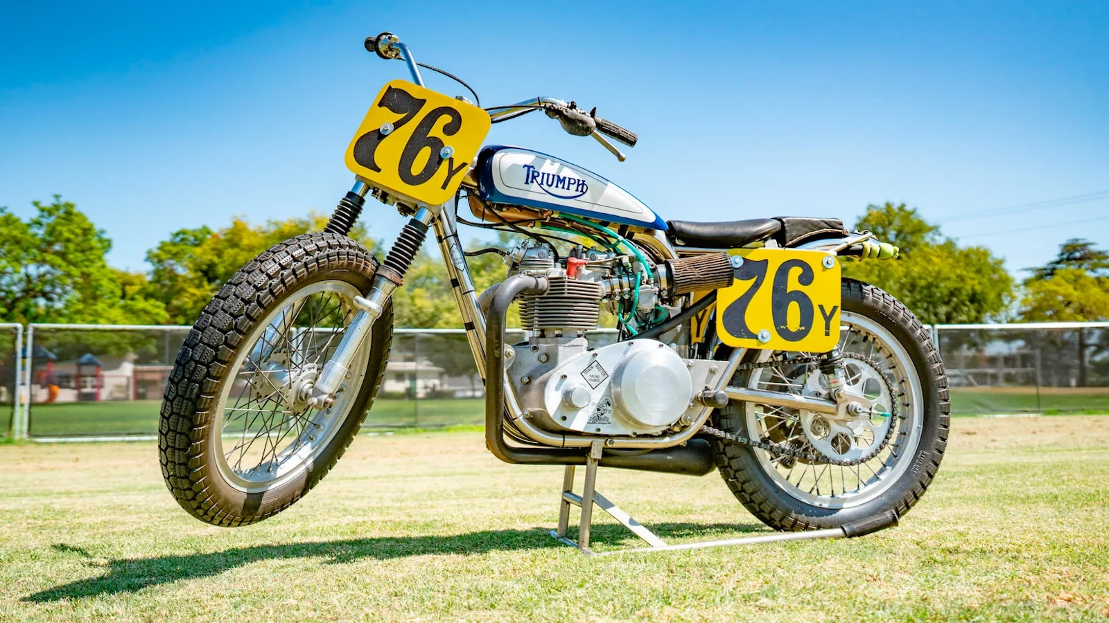 Moto del día: Triumph Trackmaster