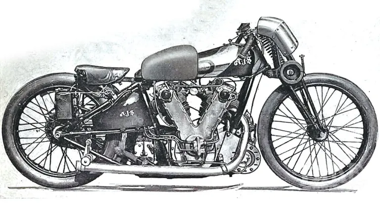 AJS V Twin record braker (1)