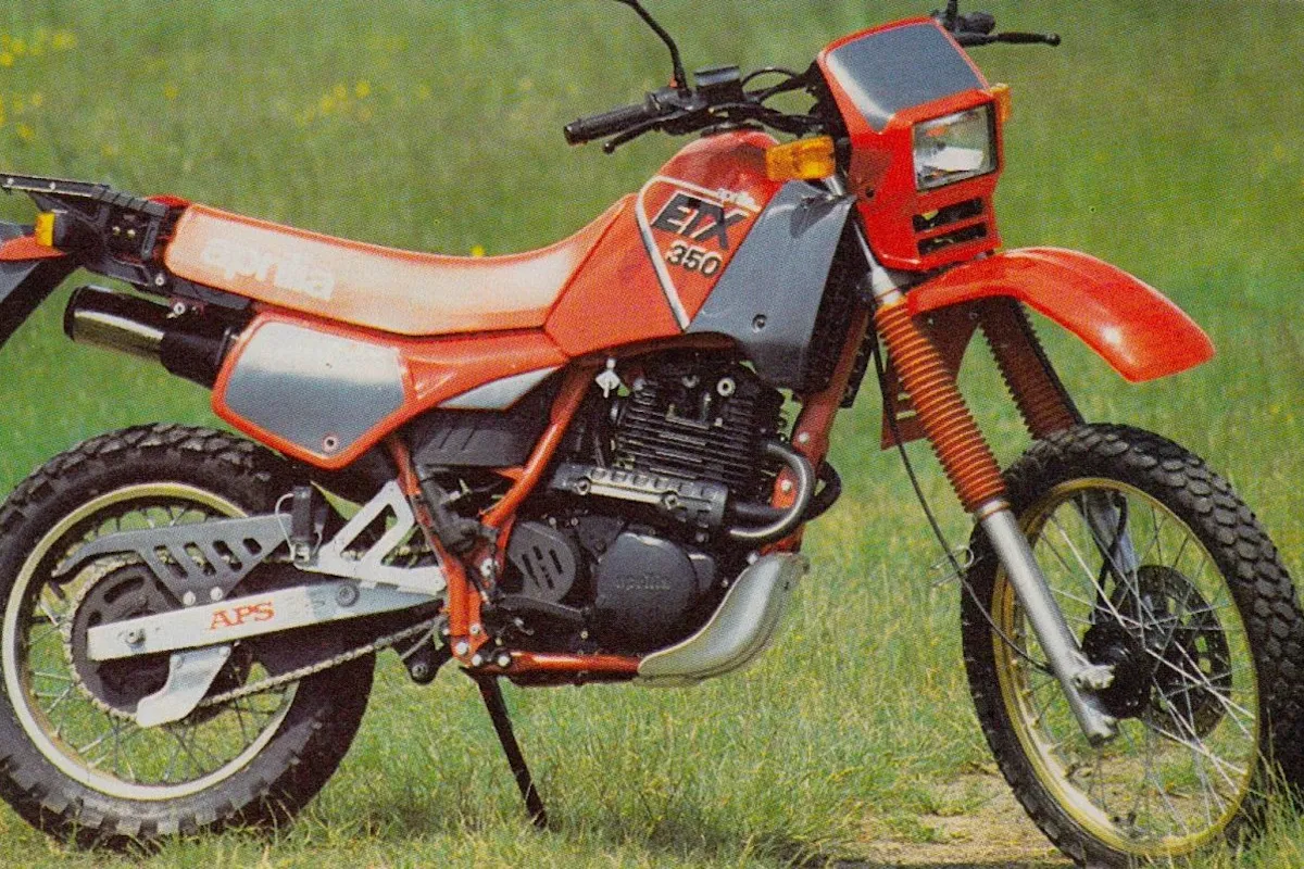 Moto del día: Aprilia ETX 350